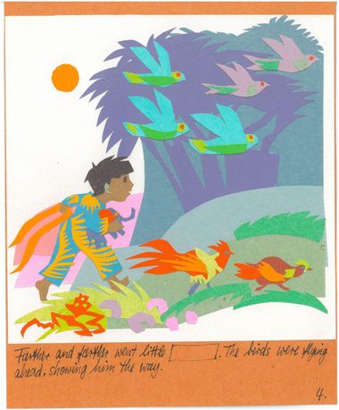 Little Joe follows the birds