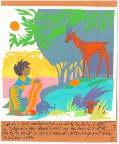 Little Joe meets and antelope