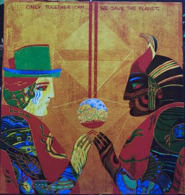 Only together can we save the planet.